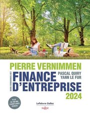 Couverture de Finance d'entreprise 2024, Pierre Vernimmen, Pascal Quiry et Yann Le Fur